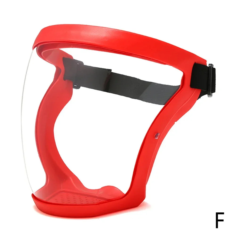 Highdefinition Protective Goggles Full Face Protection Transparent Riding Goggles Antispray Antidust Antifog And Antiwind Mask