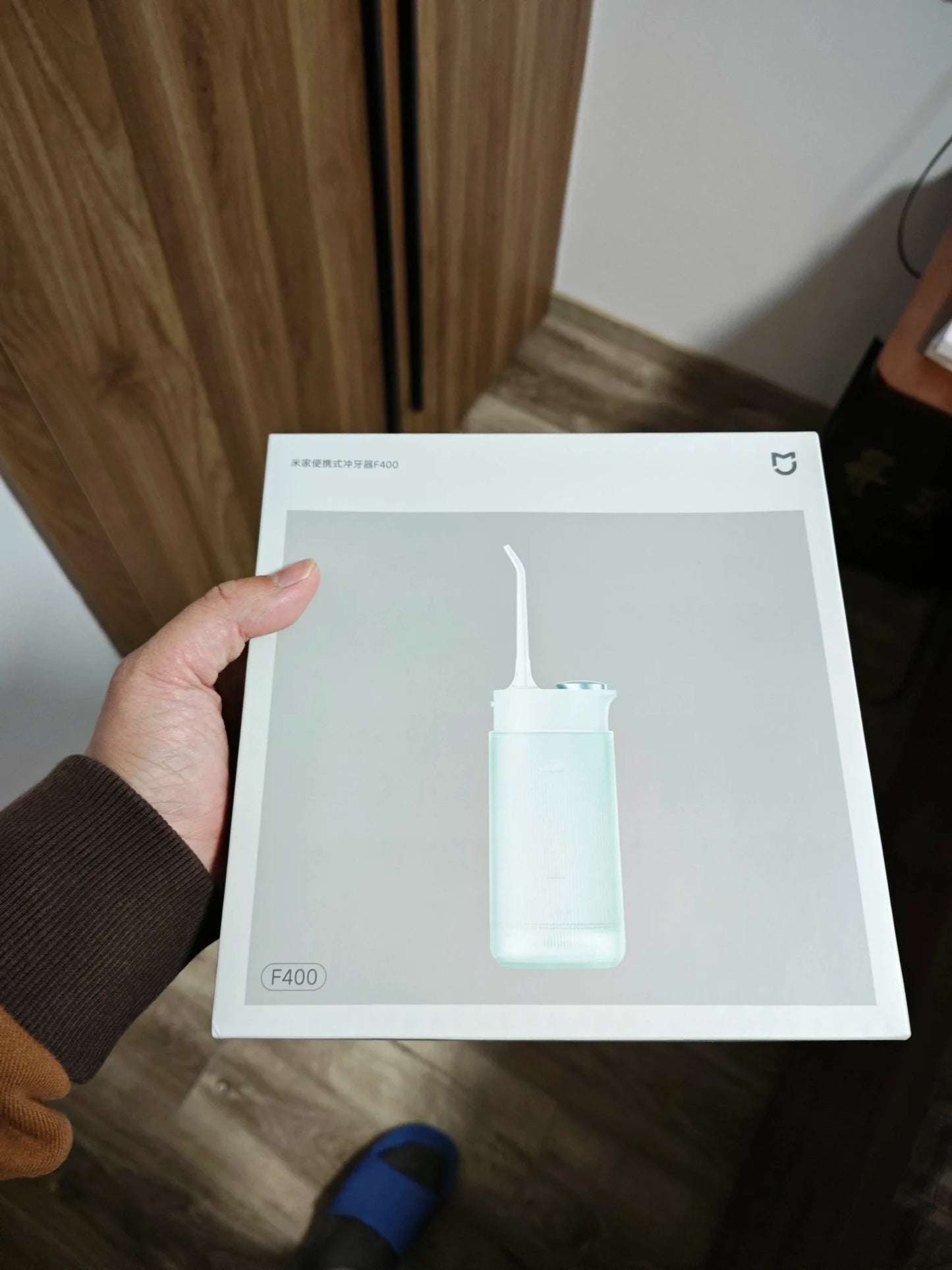 XIAOMI MIJIA Portable Oral Irrigator F400 4 Mode 200mL Water Tank 1700 Time/m Water Spray Retractable Irrigator Flosser Pick Jet