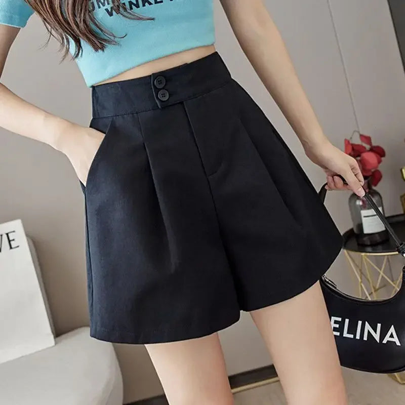 Loose Female Short Pants Jorts Baggy Women's Shorts Outdoor Flowy Casual Luxury Fashion Clothing 2024 Elegant New In To Wear Hot