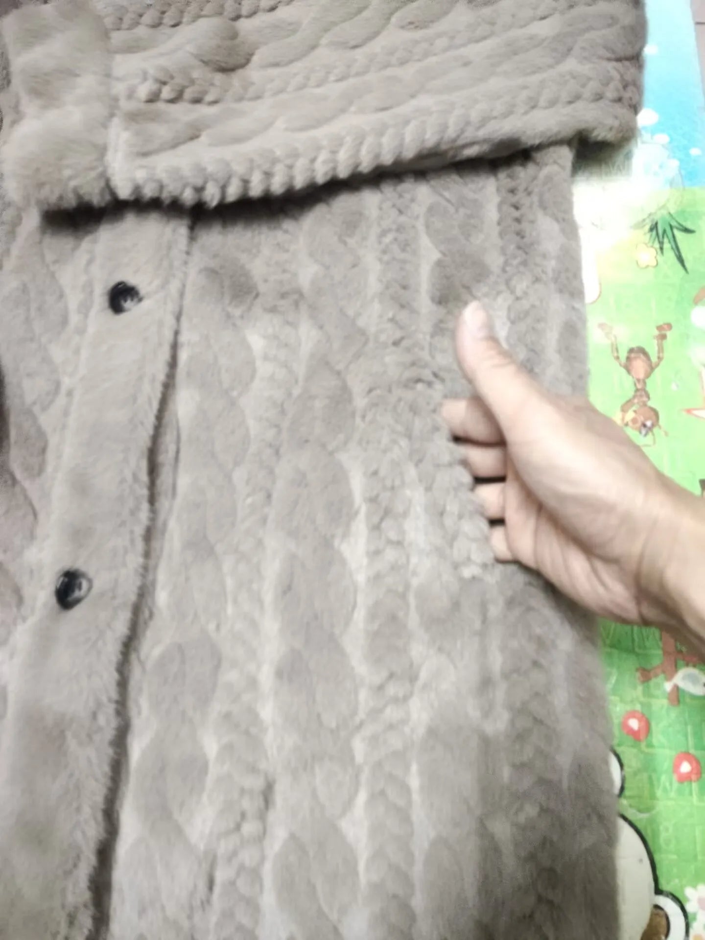 Winter Thick Warm Female Long Loose Coats Plus Size Button Fly Vintage Women's Faux Fur Outerwear Ladies X-long Dobby Fur Jacket