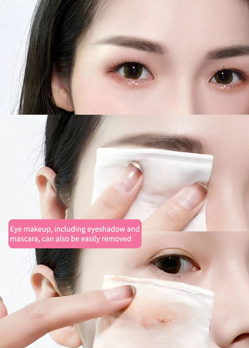 Hydrating Makeup Remover Cleanser Eye Lip Face 3in1 Cleansing Water Deep Cleansing Mild Refreshing Non-irritating Makeup Remover