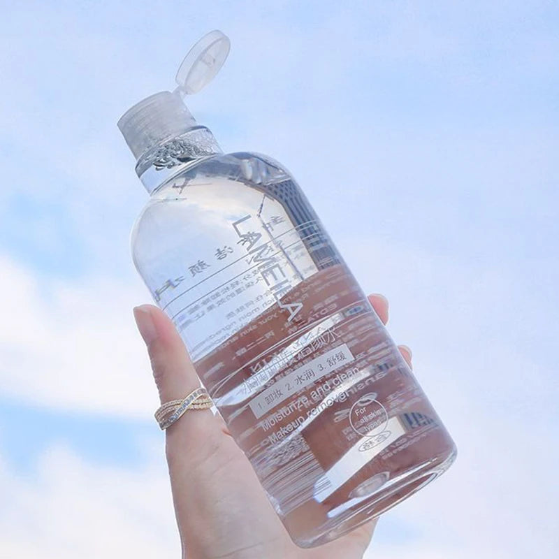 Hydrating Makeup Remover Cleanser Eye Lip Face 3in1 Cleansing Water Deep Cleansing Mild Refreshing Non-irritating Makeup Remover