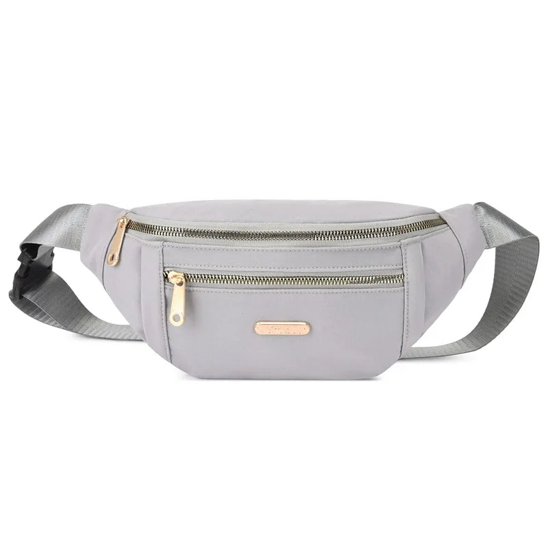 Women Waist Bags for Women Oxford Leisure Color Chest Bag Shoulder Crossbody Waist Bags Handbags Female Messenger Belt Bags