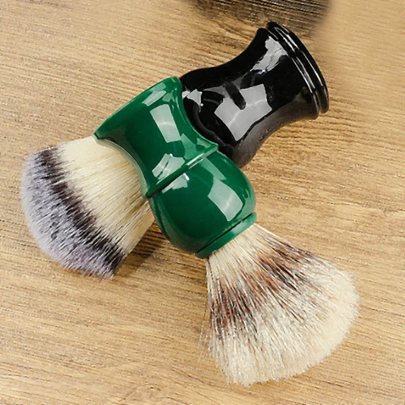 Plastic Shaving Brush Bowl For Men's Beard Care Soap Foam Mug Bowl With Handle Facial Cleaning Tools