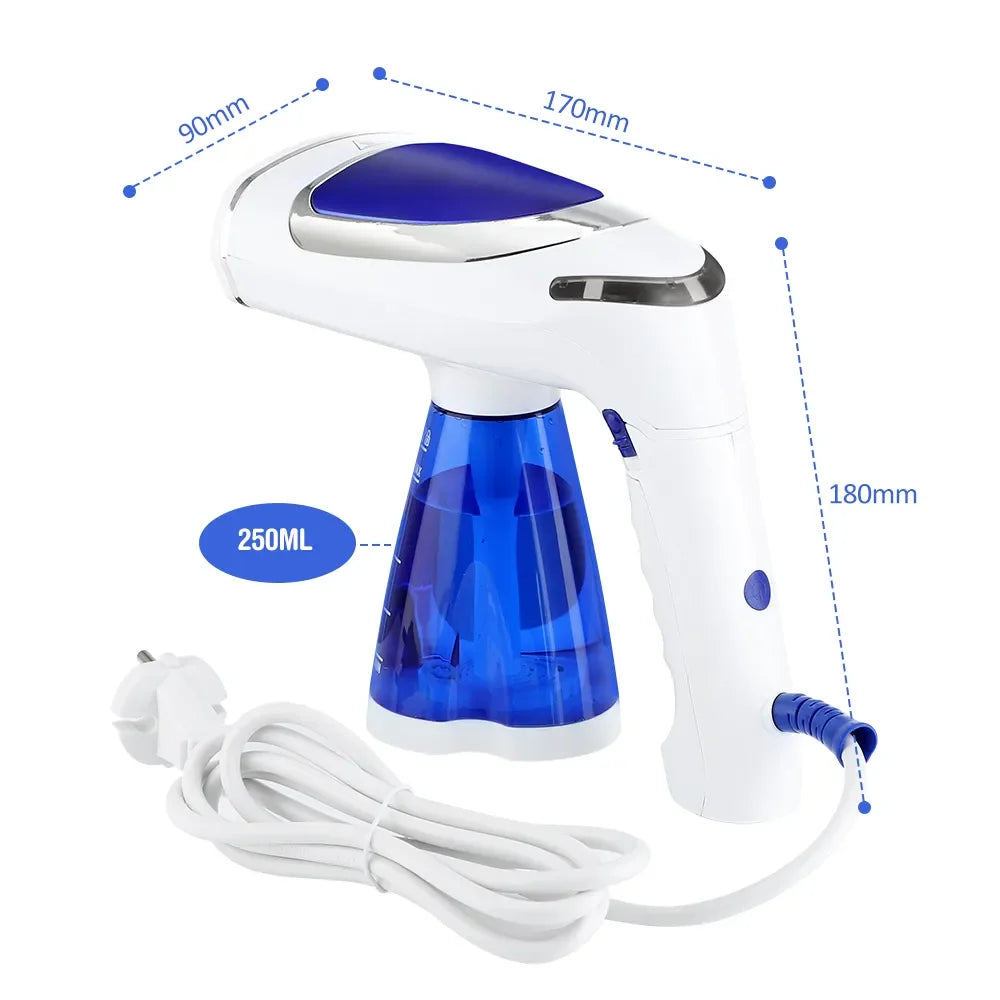 Handheld Garment Steamer for Clothes 1600W Powerful Electric Steam Iron Foldable Portable Traveling Clothes Steamer Home