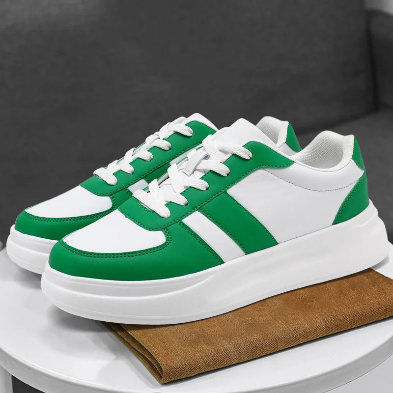 Casual skate shoes for men; versatile fashion shoes for men; casual thick-soled height-increasing shoes for men