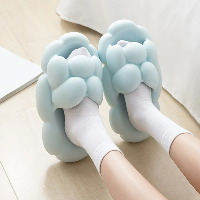 Ladies Platform Slippers Home Fashion Flip Flops Summer Shoes 2023 New Cloud Slipper Women Slides Comfort Beach Shoes Footwear