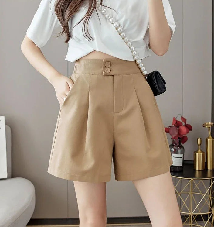 Loose Female Short Pants Jorts Baggy Women's Shorts Outdoor Flowy Casual Luxury Fashion Clothing 2024 Elegant New In To Wear Hot