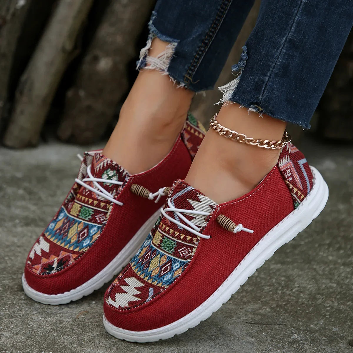 Women's Flat Slip-on Casual Single Shoes Trend Walking Sneakers Women Autumn Soft Sole Outdoor Shoes New Loafers Zapatos Mujer