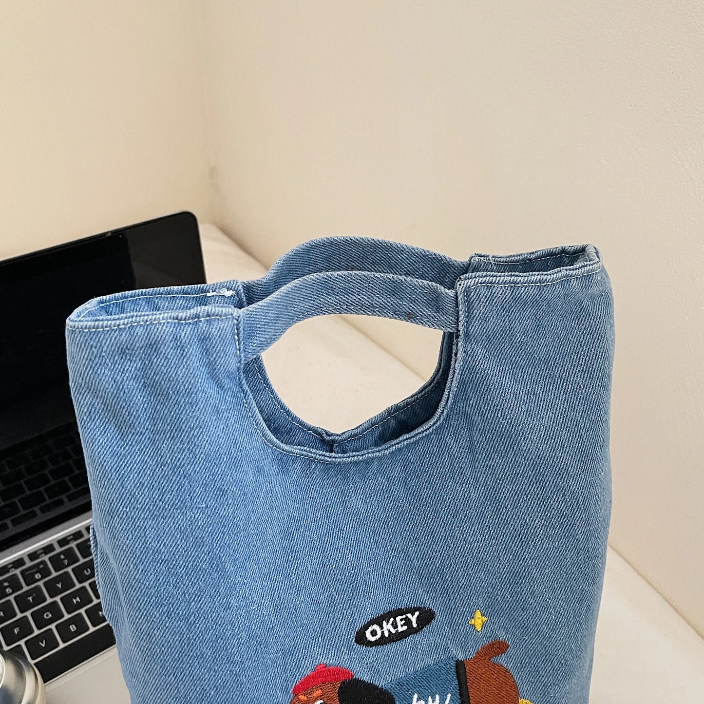 American Retro Japanese Style Tote Bag 2025 New Large Capacity Korean Commuting Portable Bucket Bag Relaxed Feeling Women's Bag