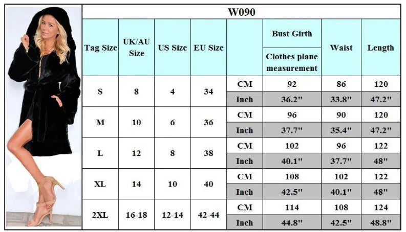 Women's Long Skirt Coat, Imitation Fur Coat, Solid Color Fashion Long Sleeve Luxury Street Fashion Autumn And Winter 2024