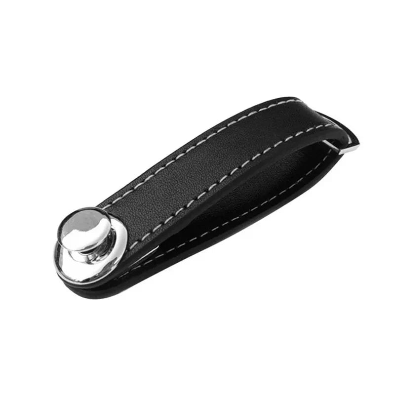 Car Key Pouch Bag Case Wallet Holder Chain Key Wallet Ring Collector Housekeeper Pocket Key Organizer Smart Leather Keychain