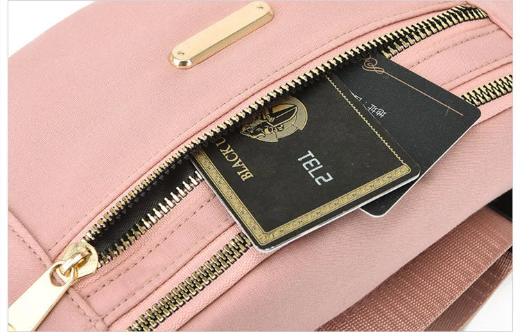 Women Waist Bags for Women Oxford Leisure Color Chest Bag Shoulder Crossbody Waist Bags Handbags Female Messenger Belt Bags