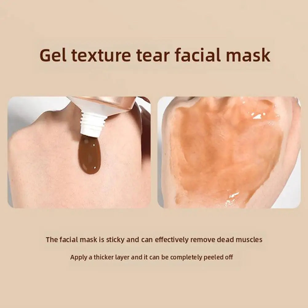 Pack of 2 Spots Blemish Clearing Peel Off Mask Anti-Blemish Freckle Glowing Mask Tear-Off Face Mask Moisturizing Pore Tightening