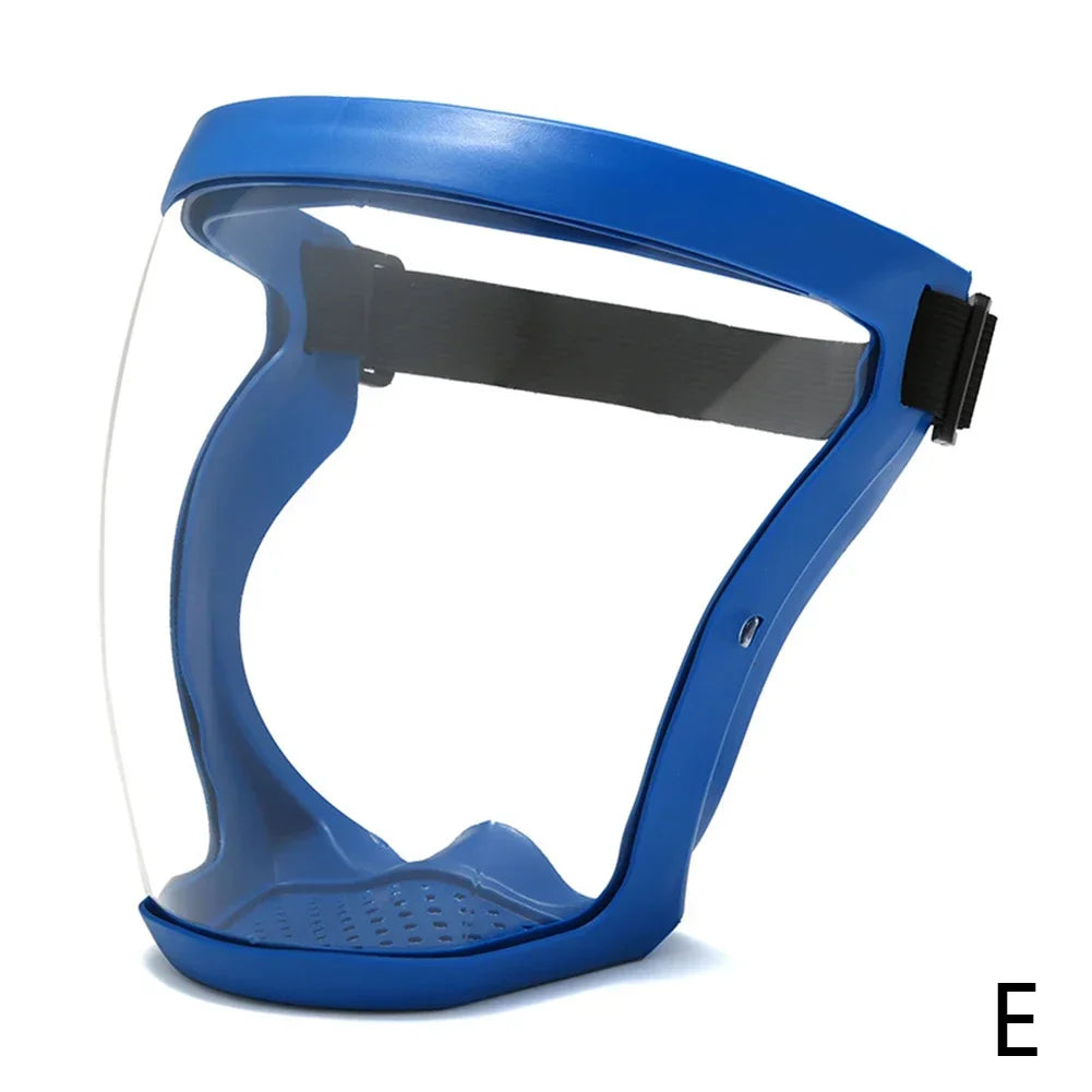 Highdefinition Protective Goggles Full Face Protection Transparent Riding Goggles Antispray Antidust Antifog And Antiwind Mask