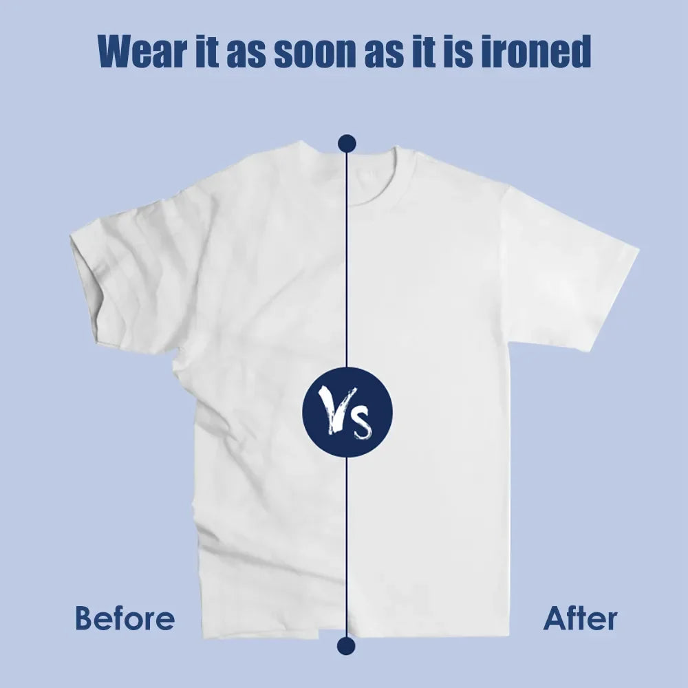 Handheld Garment Steamer for Clothes 1600W Powerful Electric Steam Iron Foldable Portable Traveling Clothes Steamer Home