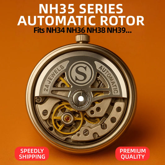 NH35 NH36 Mechanical Movement Automatic Hammer Rotorc Oscilating Weight Hammer Rotor NH34 NH70 4R35 4R36 Watch Repair Refit Part