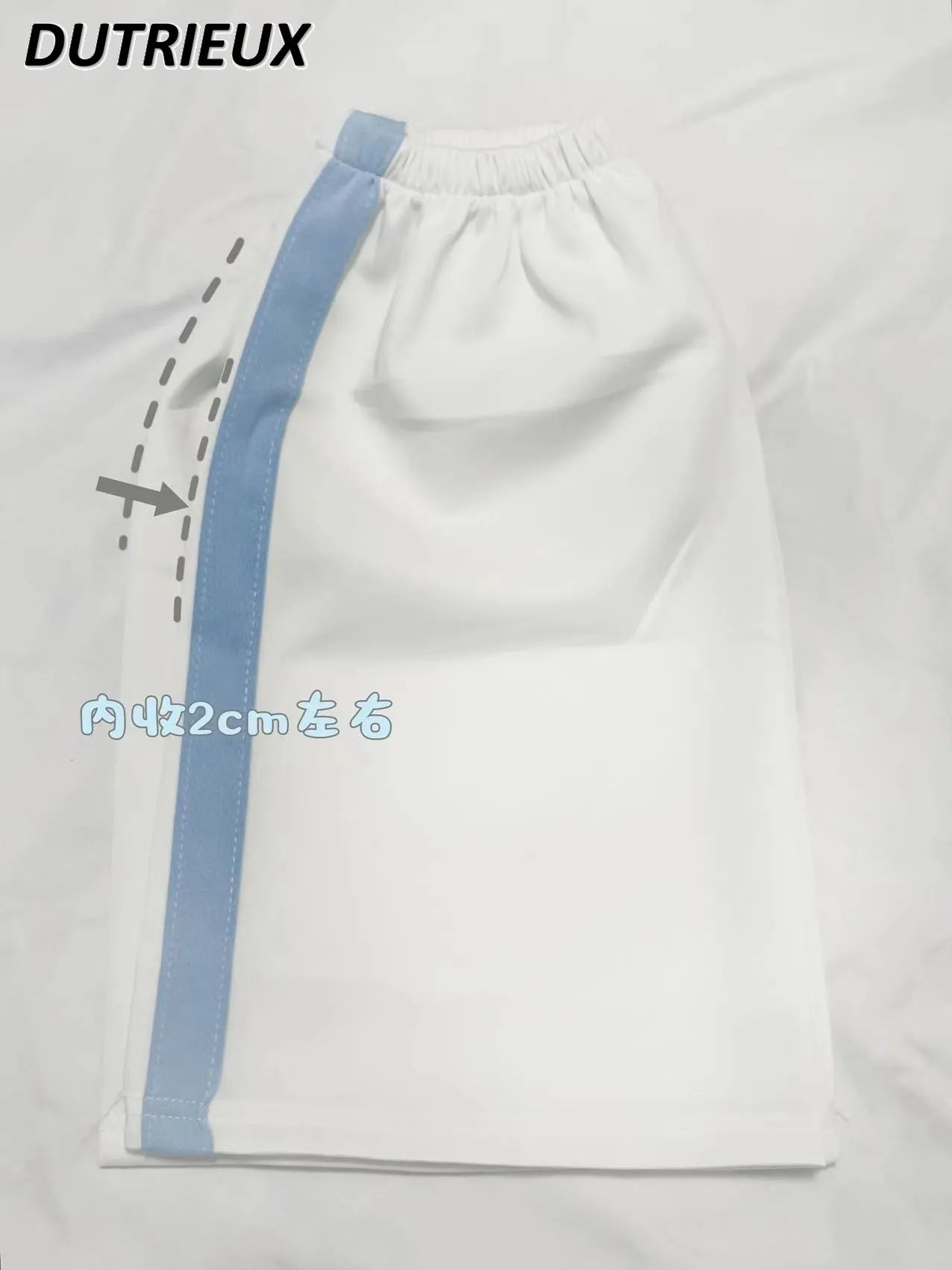 Japanese Original Straight Short Pants and Leg Covers Water Color Matching Elastic Waist Sweet Girls' Versatile Shorts