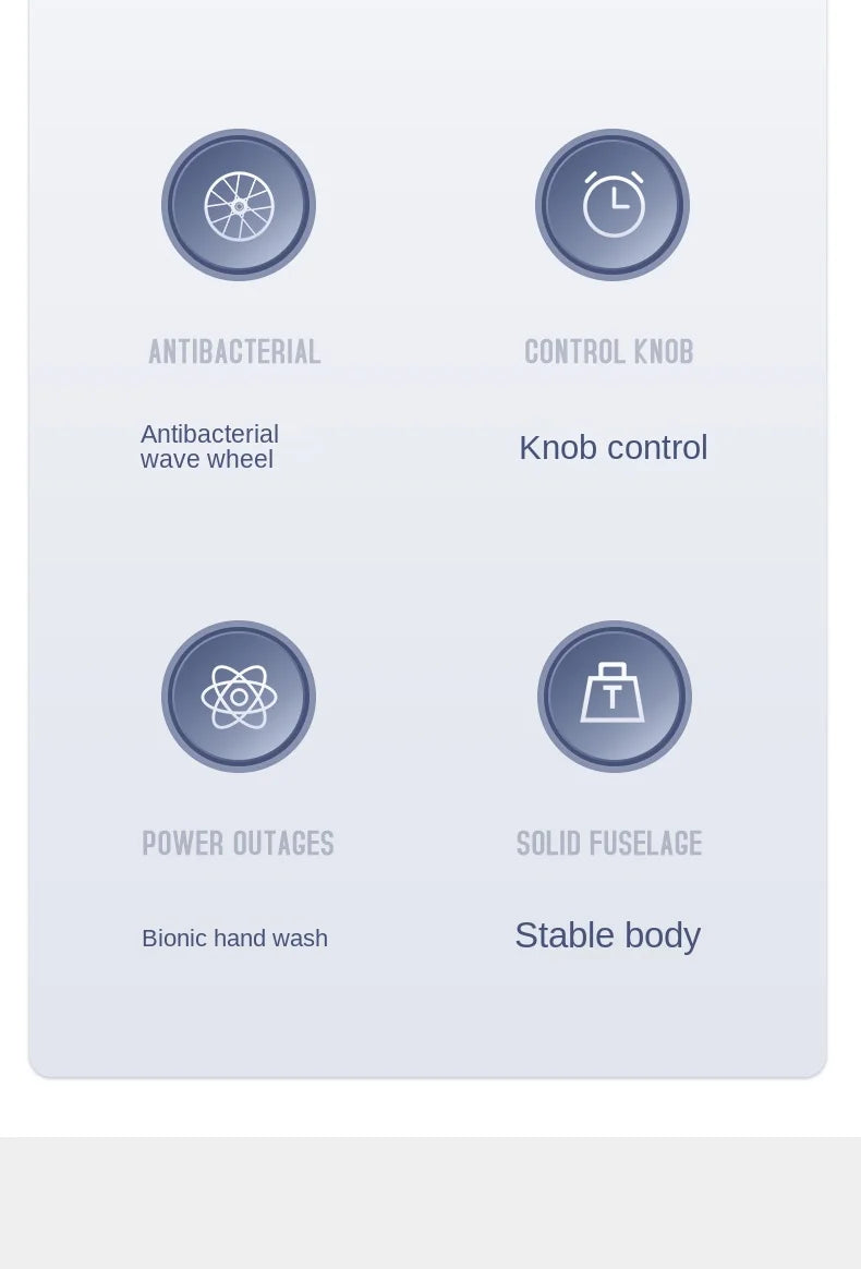 Washing Machine Portable Automatic Washing Machine Household Small Washing Integrated Underwear Sock Fantastic