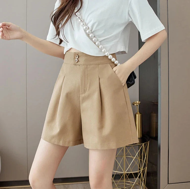 Loose Female Short Pants Jorts Baggy Women's Shorts Outdoor Flowy Casual Luxury Fashion Clothing 2024 Elegant New In To Wear Hot