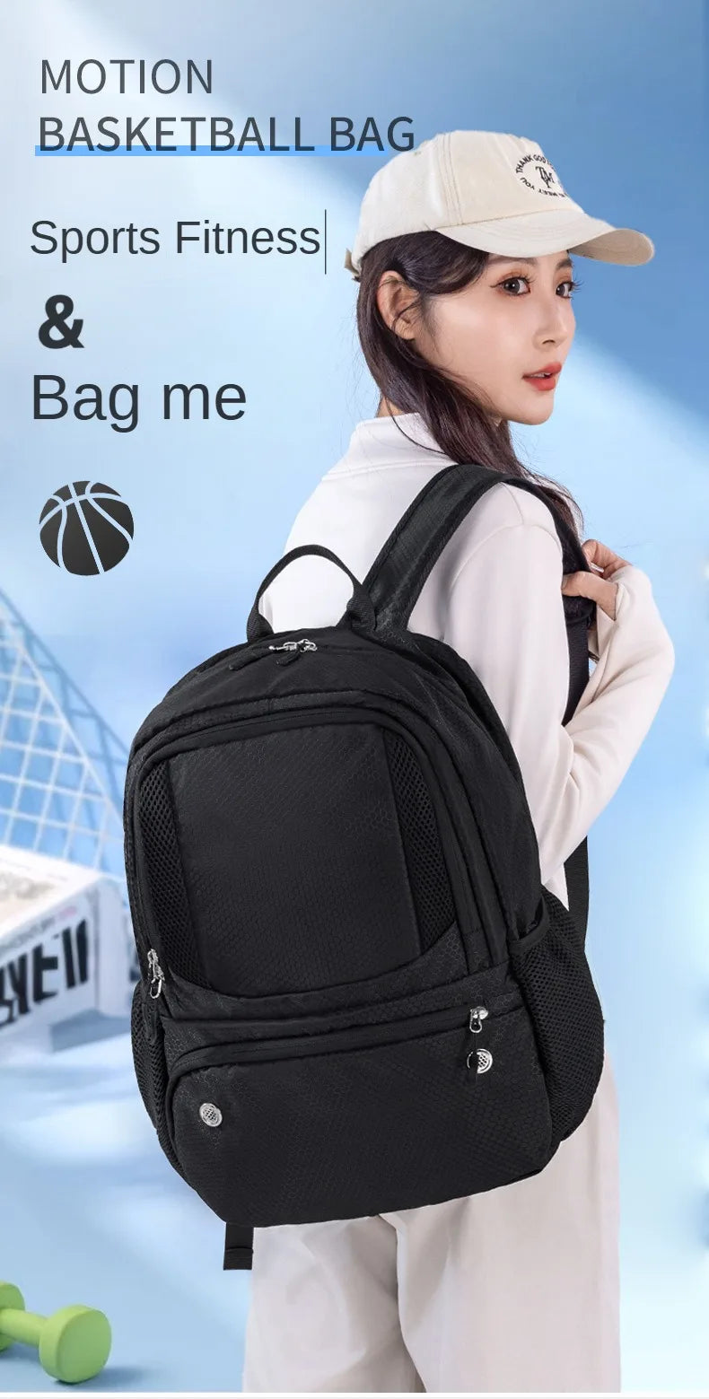 Custom Sports Basketball Bag Backpack Football Training Backpack Logo Volleyball Storage Bag Team Match Printed Logo Number