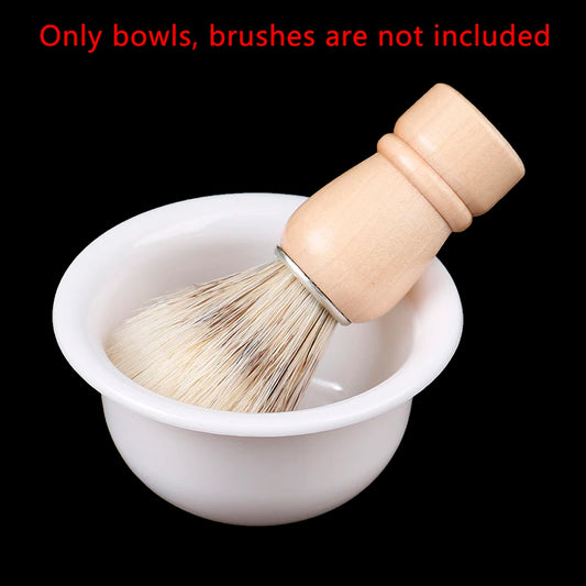 Male Shaving Appliance Barber Shaving Brush Bowl Men's Shaving Bowl Soap Mug Cup Face Cleaning Tools Holder