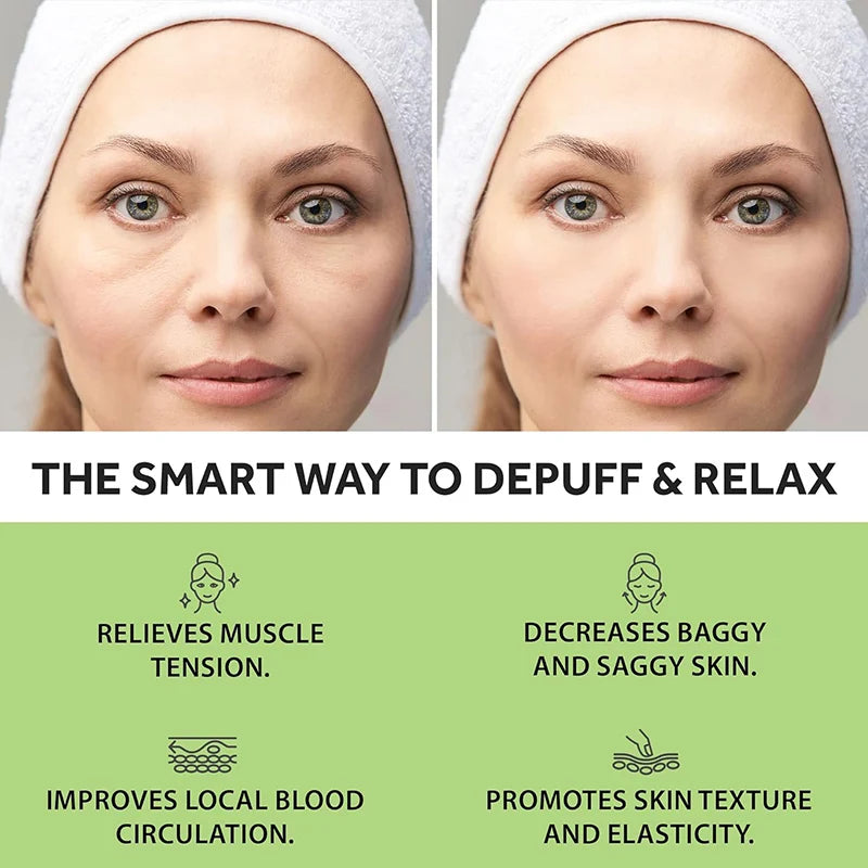 Pexmen Anti-Aging Rollers and Gua-Sha Facial Tool Face & Body Massager for Your Skincare Routine Lifting for Lymphatic Drainage