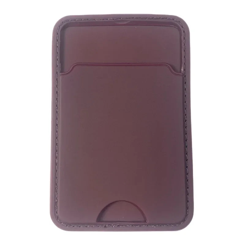 New Phone Wallet Stick on Credit Card Holder Phone Pocket for All Solid Colour Back Cards Holder Phone Card Holder Wallet Case