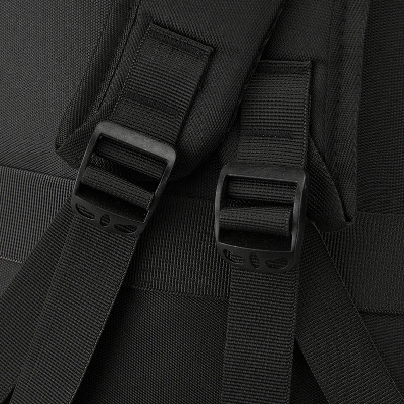 Boys' school backpack, university backpack, waterproof and lightweight black backpack, casual day bag, boys' and girls' backpack