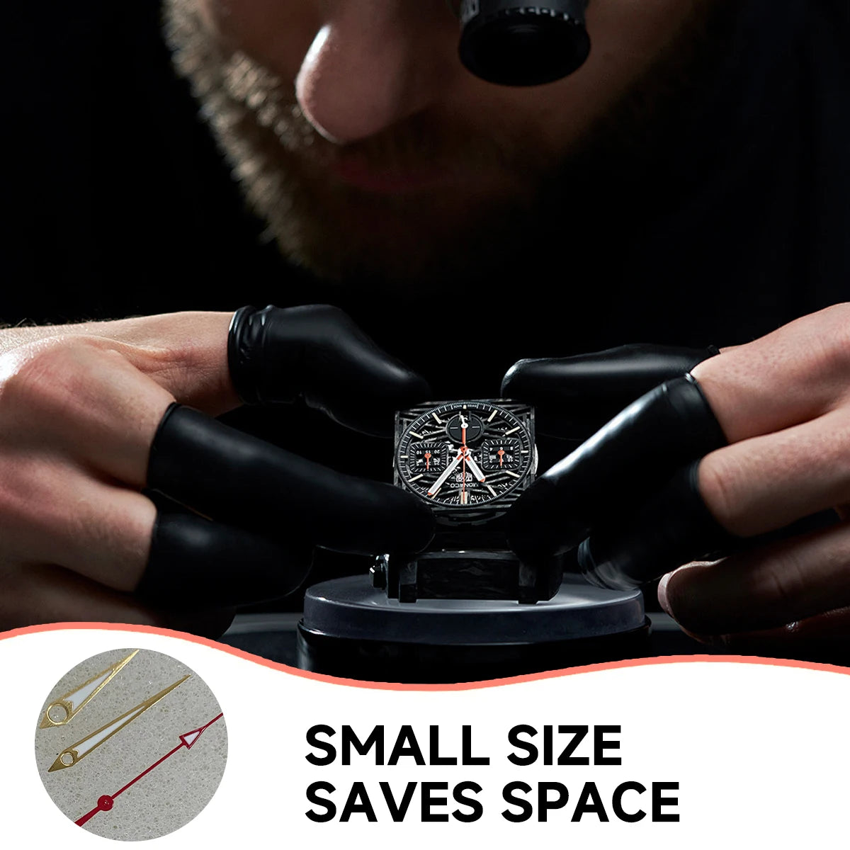 Watch Hands For NH35 NH36 Movement GS Luminous Hands Needle Silver Gold New Design Watch Accessories Hands Movement NH35/364R/7S