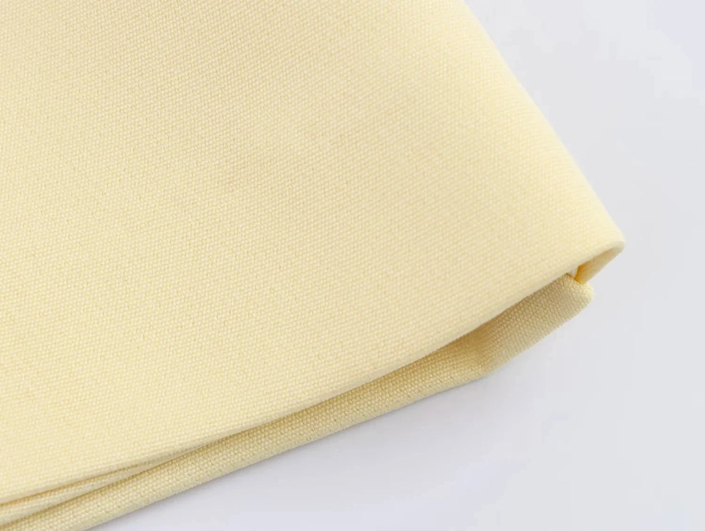 TRAFZA Casual Chic Butter Yellow Women Shorts Skirt Solid Zipper Shorts Skirt Fashion 2025 Spring Summer Elegant Holiday Shorts