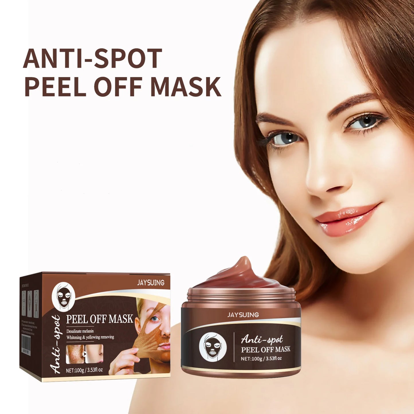 Spots Peel off Facial Mask Freckle Pigmentation Removal Cream Chloasma Care Dark Spot Correction Glow Whiten Peeling Mask Strong