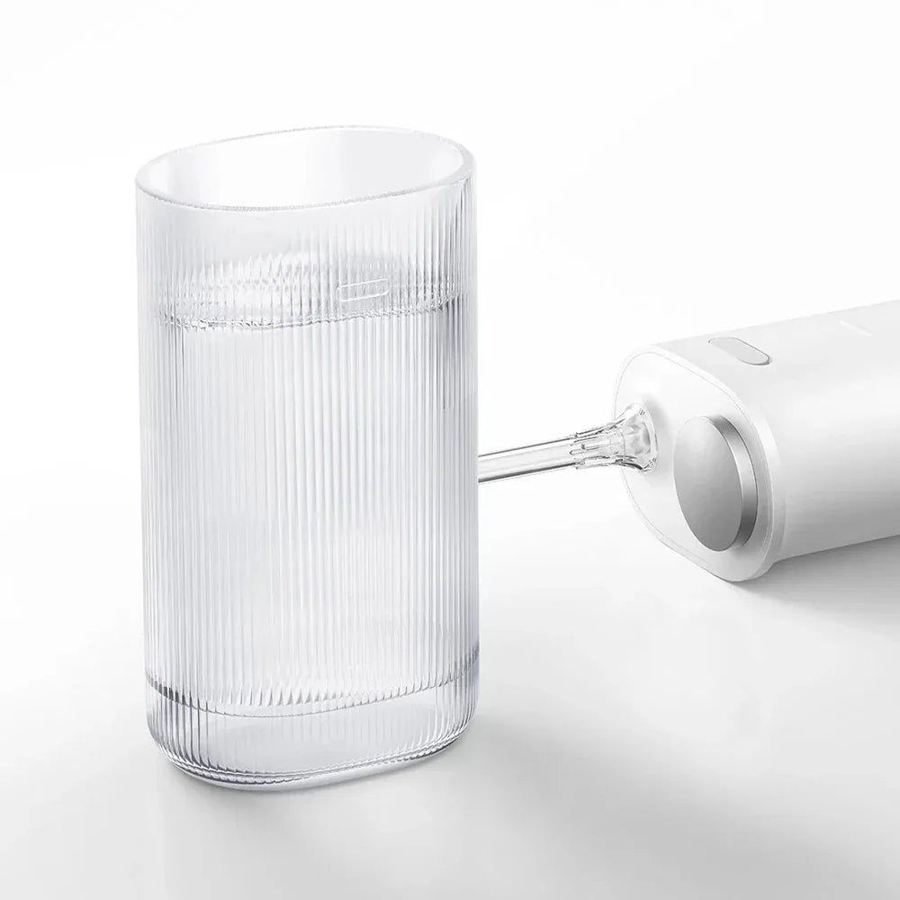 XIAOMI MIJIA Portable Oral Irrigator F400 4 Mode 200mL Water Tank 1700 Time/m Water Spray Retractable Irrigator Flosser Pick Jet
