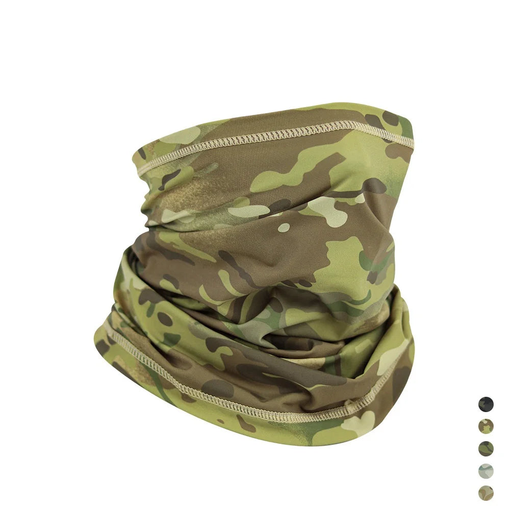 Outdoor Bandana Scarf Seamless Balaclava Buffs Neck Warmer Cycling Motorcycle Windproof Scarf Sun Protection Fishing Face Mask