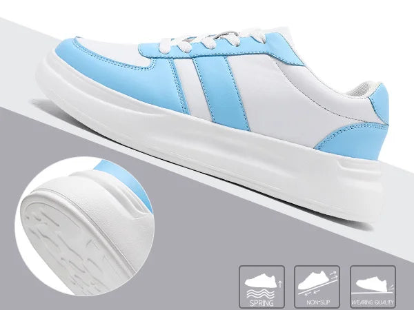 Casual skate shoes for men; versatile fashion shoes for men; casual thick-soled height-increasing shoes for men