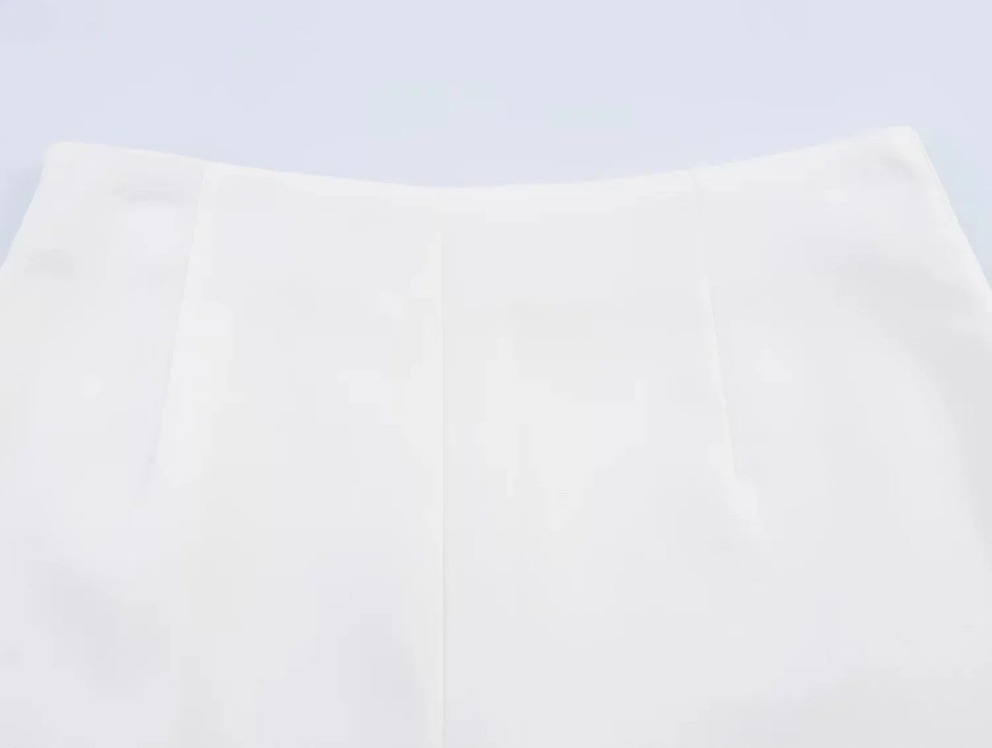 TRAFZA Casual Chic Butter Yellow Women Shorts Skirt Solid Zipper Shorts Skirt Fashion 2025 Spring Summer Elegant Holiday Shorts