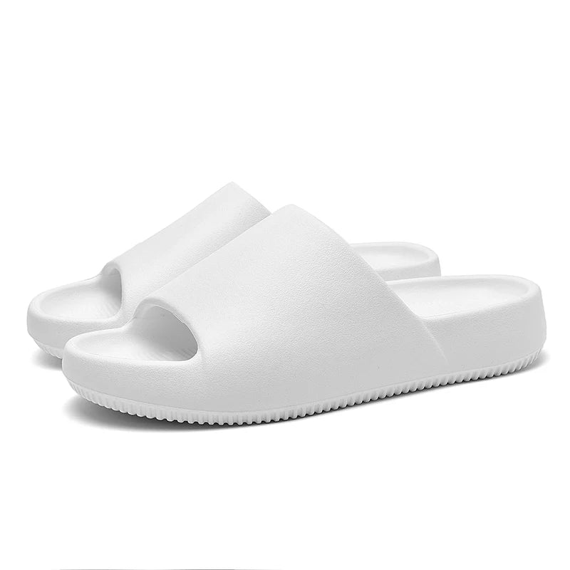 Summer Men Women Slippers EVA Platform Outdoor Comfortable Simple Design Beach Sandals Clogs Casual Indoor Slippers For Couple