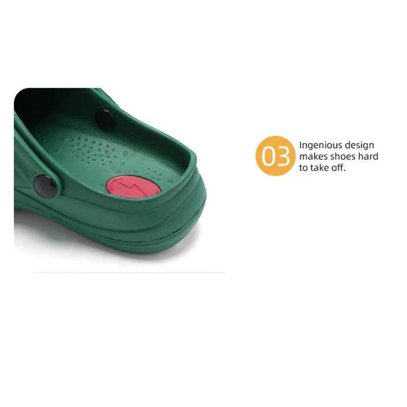 Chef Shoes Lightweight and Slip-resistant EVA  Sandles for Doctors Nurses in Hospitals and Labs