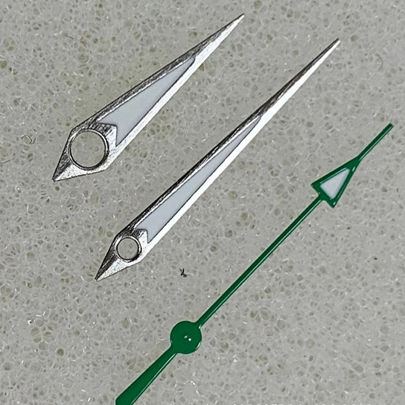 Watch Hands For NH35 NH36 Movement GS Luminous Hands Needle Silver Gold New Design Watch Accessories Hands Movement NH35/364R/7S