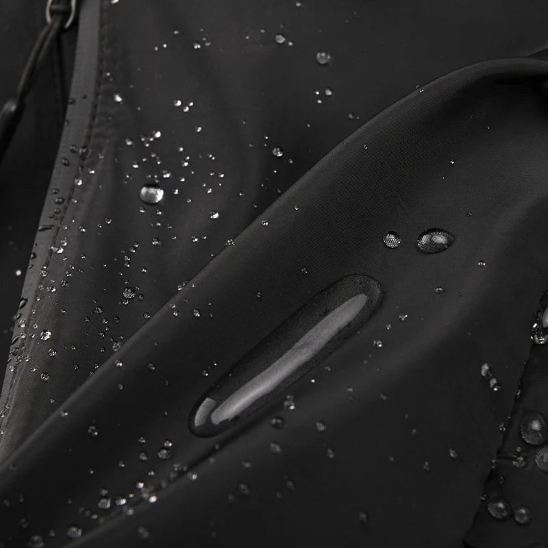 Boys' school backpack, university backpack, waterproof and lightweight black backpack, casual day bag, boys' and girls' backpack