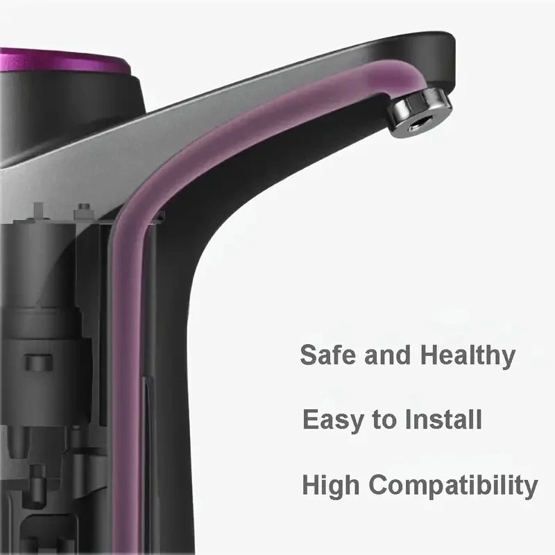 Portable 5-Gallon Water Dispenser with USB Charging Automatic Electric Pump for Home Office Outdoor Use