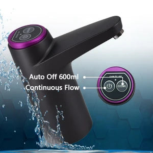 Portable 5-Gallon Water Dispenser with USB Charging Automatic Electric Pump for Home Office Outdoor Use