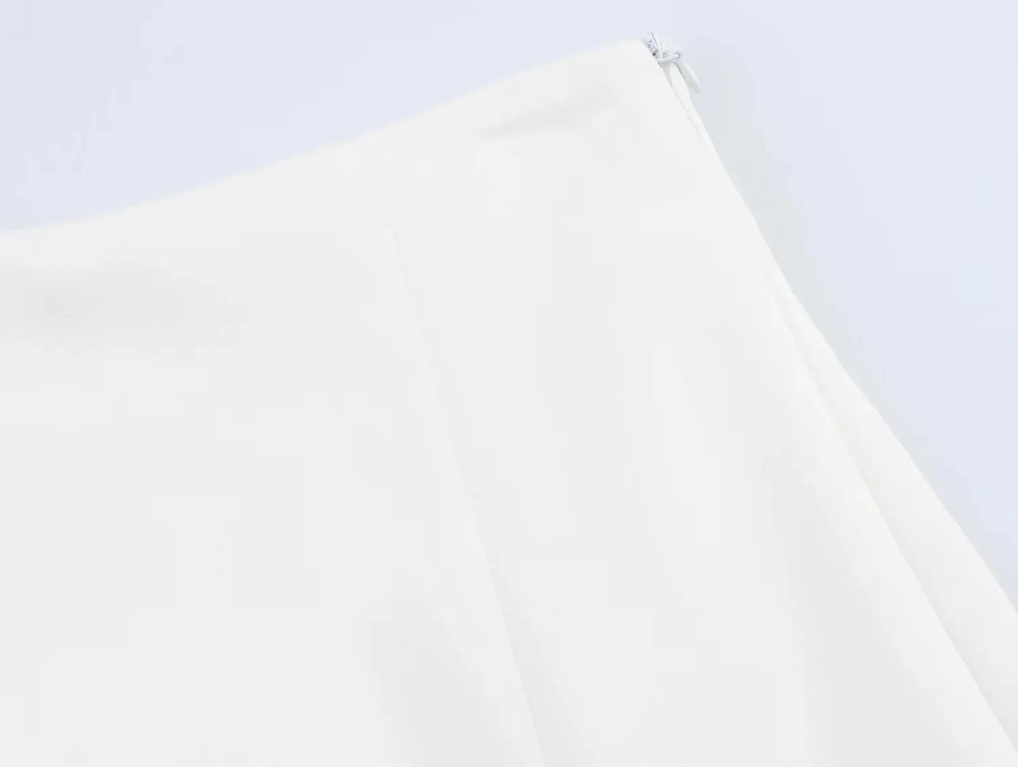 TRAFZA Casual Chic Butter Yellow Women Shorts Skirt Solid Zipper Shorts Skirt Fashion 2025 Spring Summer Elegant Holiday Shorts