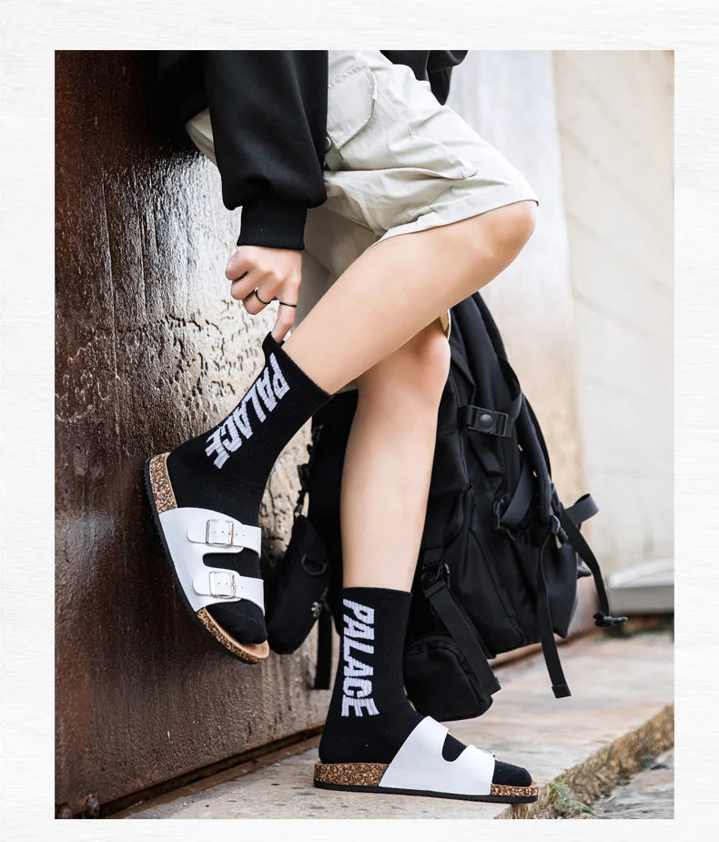 2025 new Birken slippers men's and women's classic cork flip-flops cross-border foreign trade couple out slippers