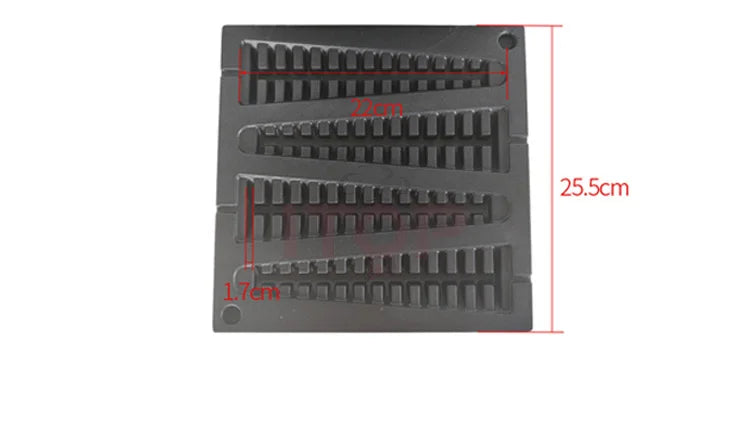 ITOP 2208 Electric Waffle Maker Pine Tree Mould Waffle Pancake Maker Waffle Stick Machine Iron Cast Non Stick Pan 110V 220V