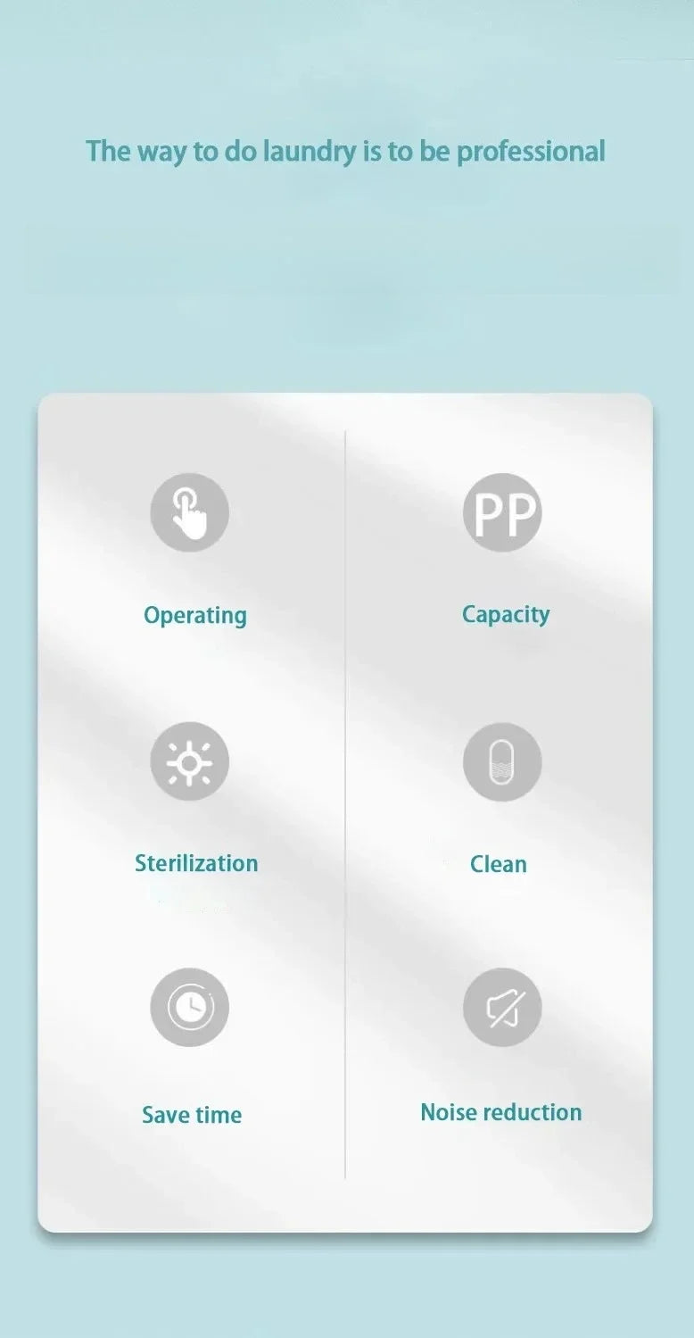 EU/UK/US 3 IN 1 Washing machine Semi-Auto household Small washing machine dormitory 7kg large capacity Washing & Shoe machine