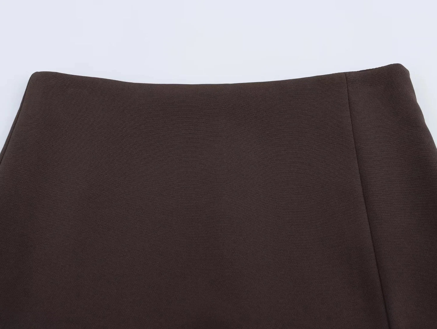 TRAFZA Casual Chic Butter Yellow Women Shorts Skirt Solid Zipper Shorts Skirt Fashion 2025 Spring Summer Elegant Holiday Shorts