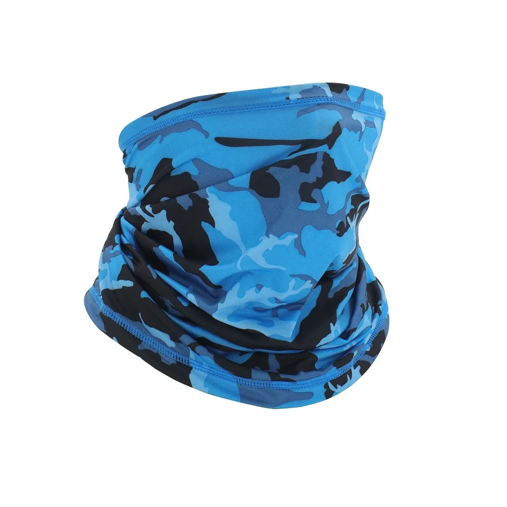 Outdoor Bandana Scarf Seamless Balaclava Buffs Neck Warmer Cycling Motorcycle Windproof Scarf Sun Protection Fishing Face Mask