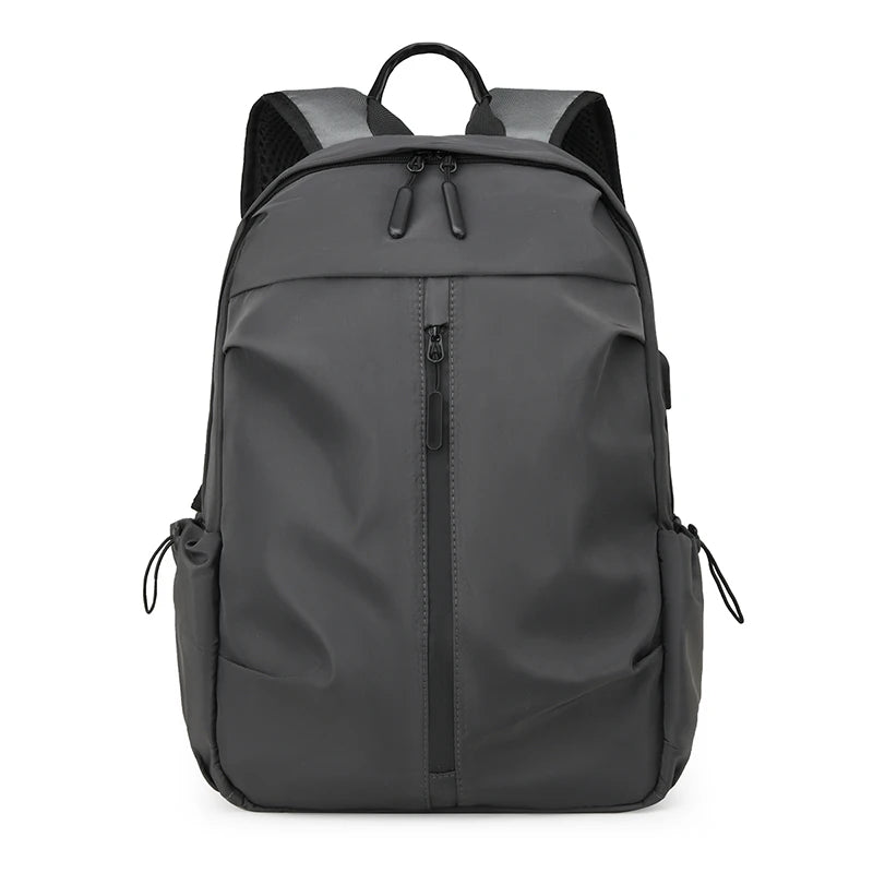 Boys' school backpack, university backpack, waterproof and lightweight black backpack, casual day bag, boys' and girls' backpack