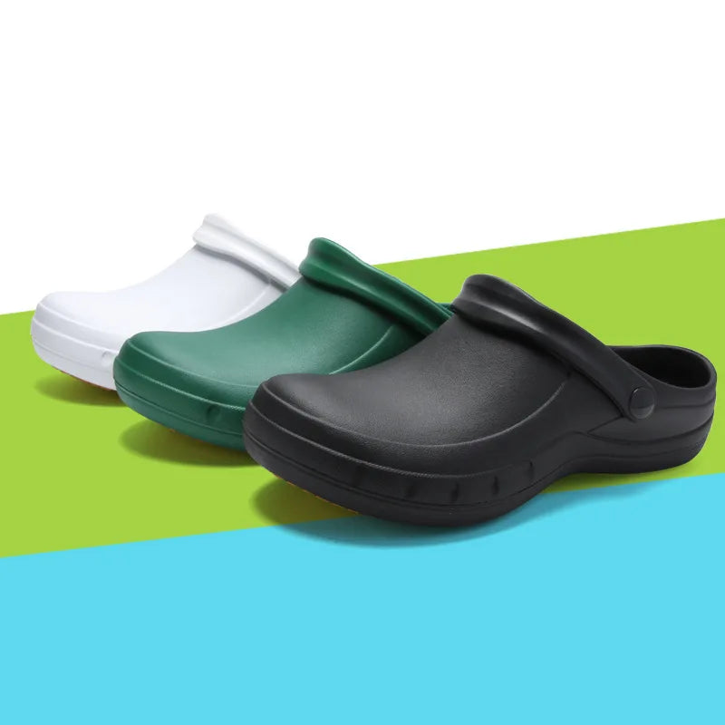 Chef Shoes Lightweight and Slip-resistant EVA  Sandles for Doctors Nurses in Hospitals and Labs